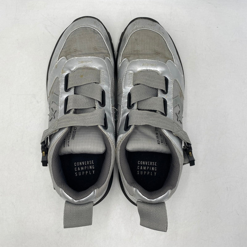【現状渡し品】【メンズ】 CONVERSE コンバース 34200540 RSS CP FR スニーカー 靴 162-260720-kh-10-izu サイズ：28 カラー：シルバー 万代Net店