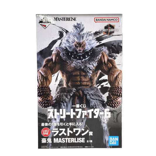 【中古美品】 一番くじ ストリートファイター6 ラストワン賞 豪鬼 MASTERLISE 052-261023-kk-03-izuh 万代Net店