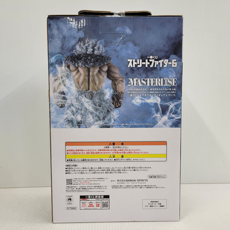 【中古美品】 一番くじ ストリートファイター6 ラストワン賞 豪鬼 MASTERLISE 052-261023-kk-03-izuh 万代Net店