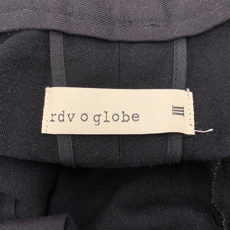 【中古品】【メンズ】 RDV O GLOBE ランデヴー オー グローブ 241PA008 ISAAC PANT パンツ ボトムス 151-260720-kh-07-izu サイズ：3 カラー：ブラック 万代Net店