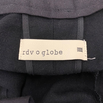 【中古品】【メンズ】 RDV O GLOBE ランデヴー オー グローブ 241PA008 ISAAC PANT パンツ ボトムス 151-260720-kh-07-izu サイズ：3 カラー：ブラック 万代Net店