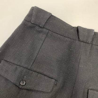 【中古品】【メンズ】 RDV O GLOBE ランデヴー オー グローブ 232PA003 WOOL ISAAC PA ウール パンツ ボトムス 151-260720-kh-06-izu サイズ：3 カラー：ブラック 万代Net店
