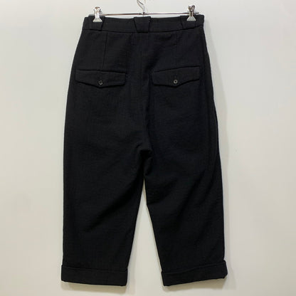 【中古品】【メンズ】 RDV O GLOBE ランデヴー オー グローブ 232PA003 WOOL ISAAC PA ウール パンツ ボトムス 151-260720-kh-06-izu サイズ：3 カラー：ブラック 万代Net店