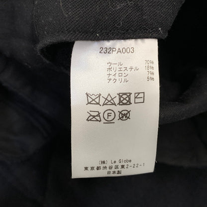 【中古品】【メンズ】 RDV O GLOBE ランデヴー オー グローブ 232PA003 WOOL ISAAC PA ウール パンツ ボトムス 151-260720-kh-06-izu サイズ：3 カラー：ブラック 万代Net店