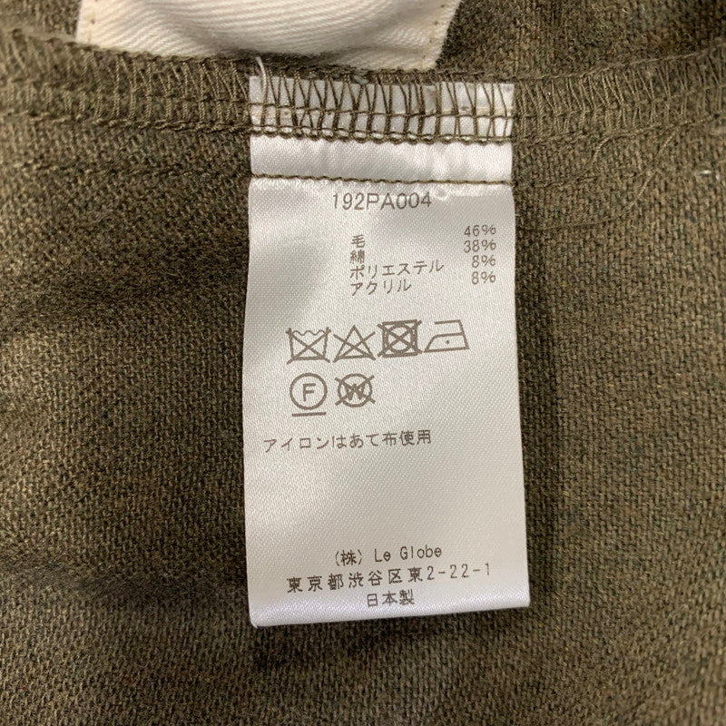 【中古品】【メンズ】 RDV O GLOBE ランデヴーオーグローブ 192PA004 WOOL FIELD PA ウール フィールド パンツ ボトムス ズボン 151-260717-cs-04-izu サイズ：1 カラー：オリーブ 万代Net店