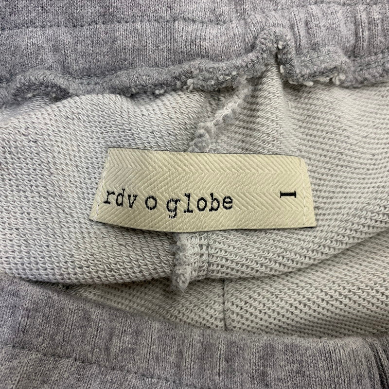 【中古品】【メンズ】 RDV O GLOBE ランデヴー オー グローブ AGNIS JOGG 251JE004 サルエルスウェットパンツ 151-260721-as-11-izu サイズ：1 カラー：グレー 万代Net店