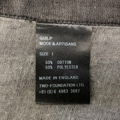 【中古品】【メンズ】 QUILP クイルプ STARKEY PARKA スターキー パーカー アウター 140-260717-cs-03-izu サイズ：1 カラー：グレー 万代Net店