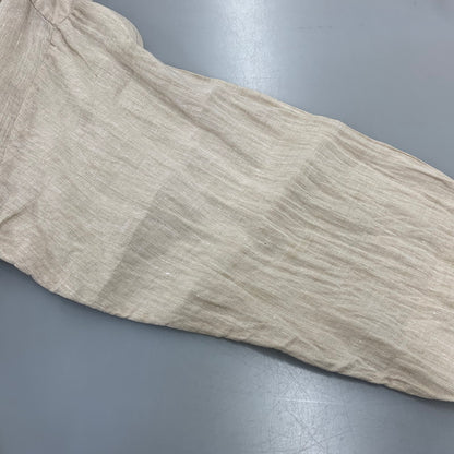 【中古品】【メンズ】 RDV O GLOBE×GUY ROVE ランデブーオーグローブ×ギ・ローバー ITALY製 AGNIS LINEN アグニス LS SHIRT リネン ロングスリーブ シャツ トップス 長袖 140-260717-cs-06-izu サイズ：1 カラー：ベージュ 万代Net店