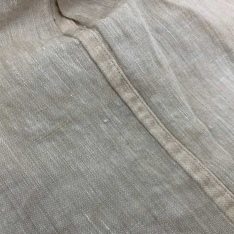 【中古品】【メンズ】 RDV O GLOBE×GUY ROVE ランデブーオーグローブ×ギ・ローバー ITALY製 AGNIS LINEN アグニス LS SHIRT リネン ロングスリーブ シャツ トップス 長袖 140-260717-cs-06-izu サイズ：1 カラー：ベージュ 万代Net店