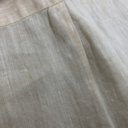【中古品】【メンズ】 RDV O GLOBE×GUY ROVE ランデブーオーグローブ×ギ・ローバー ITALY製 AGNIS LINEN アグニス LS SHIRT リネン ロングスリーブ シャツ トップス 長袖 140-260717-cs-06-izu サイズ：1 カラー：ベージュ 万代Net店