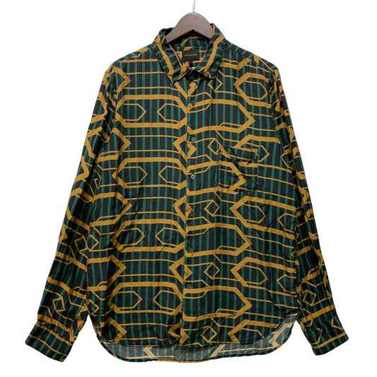 【中古品】【メンズ】 BANANATIME バナナタイム SILK ALL PATTERN L/S SHIRT 319-071-05 シルク オールパターン ロングスリーブ シャツ 長袖 141-260721-as-10-izu サイズ：L カラー：マルチカラー 万代Net店