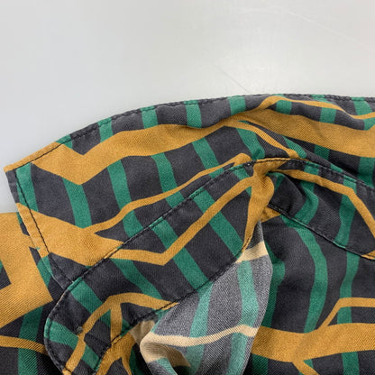 【中古品】【メンズ】 BANANATIME バナナタイム SILK ALL PATTERN L/S SHIRT 319-071-05 シルク オールパターン ロングスリーブ シャツ 長袖 141-260721-as-10-izu サイズ：L カラー：マルチカラー 万代Net店