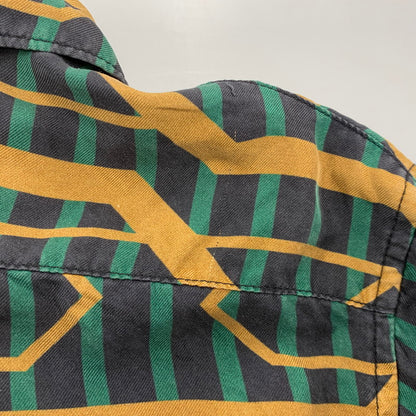 【中古品】【メンズ】 BANANATIME バナナタイム SILK ALL PATTERN L/S SHIRT 319-071-05 シルク オールパターン ロングスリーブ シャツ 長袖 141-260721-as-10-izu サイズ：L カラー：マルチカラー 万代Net店