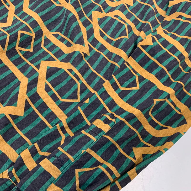 【中古品】【メンズ】 BANANATIME バナナタイム SILK ALL PATTERN L/S SHIRT 319-071-05 シルク オールパターン ロングスリーブ シャツ 長袖 141-260721-as-10-izu サイズ：L カラー：マルチカラー 万代Net店