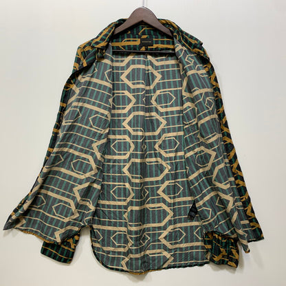 【中古品】【メンズ】 BANANATIME バナナタイム SILK ALL PATTERN L/S SHIRT 319-071-05 シルク オールパターン ロングスリーブ シャツ 長袖 141-260721-as-10-izu サイズ：L カラー：マルチカラー 万代Net店