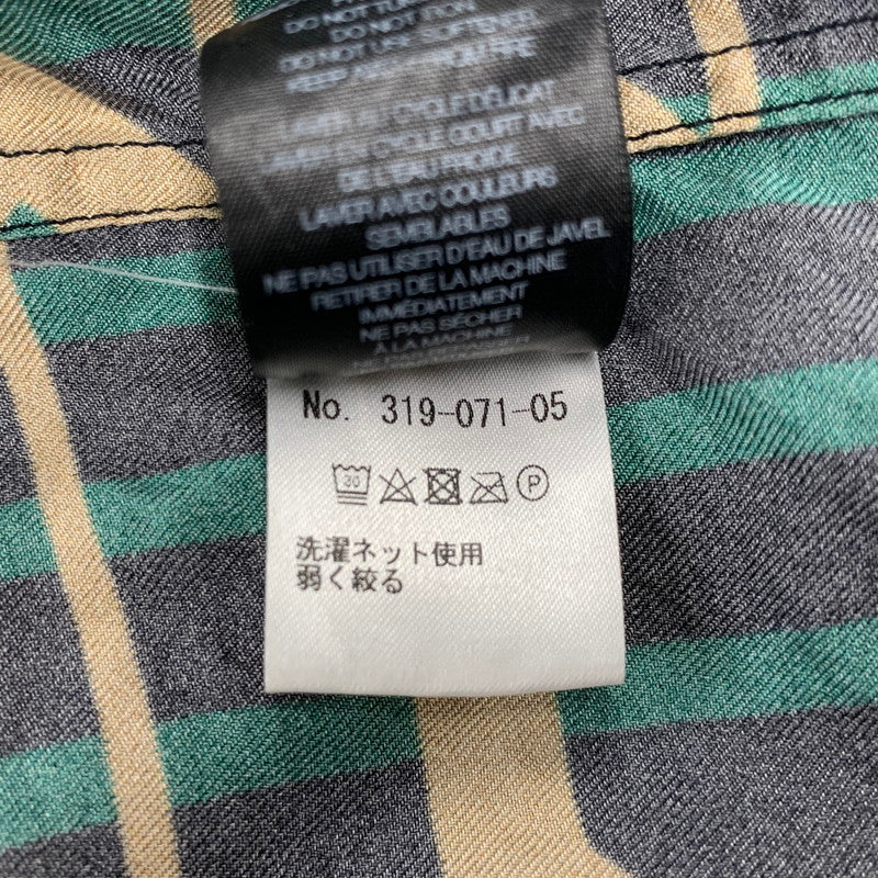 【中古品】【メンズ】 BANANATIME バナナタイム SILK ALL PATTERN L/S SHIRT 319-071-05 シルク オールパターン ロングスリーブ シャツ 長袖 141-260721-as-10-izu サイズ：L カラー：マルチカラー 万代Net店