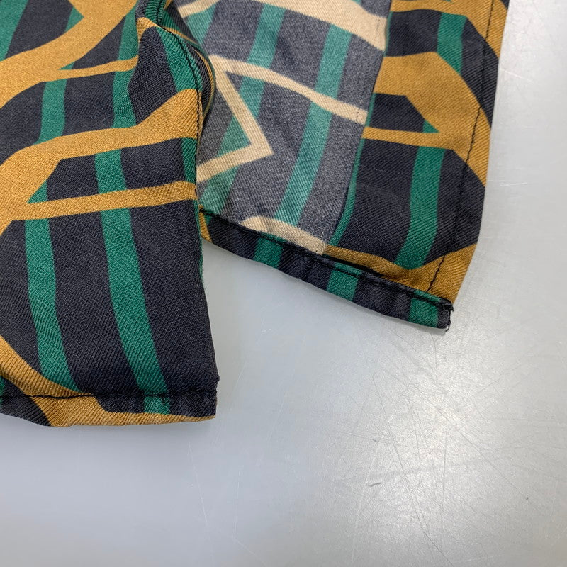 【中古品】【メンズ】 BANANATIME バナナタイム SILK ALL PATTERN L/S SHIRT 319-071-05 シルク オールパターン ロングスリーブ シャツ 長袖 141-260721-as-10-izu サイズ：L カラー：マルチカラー 万代Net店