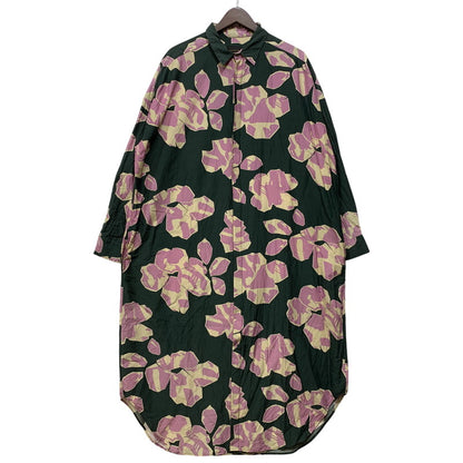 【中古品】【レディース】 BANANATIME バナナタイム FLOWER PATTERN ONE PIECE 61-113-05 フラワーパターンワンピース 168-260721-as-09-izu サイズ：L カラー：マルチカラー 万代Net店