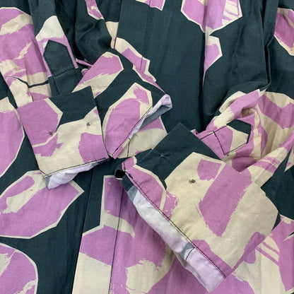 【中古品】【レディース】 BANANATIME バナナタイム FLOWER PATTERN ONE PIECE 61-113-05 フラワーパターンワンピース 168-260721-as-09-izu サイズ：L カラー：マルチカラー 万代Net店