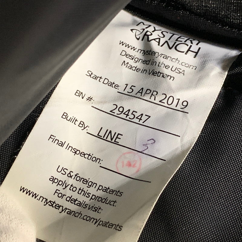 【中古品】【メンズ/レディース】 MYSTERY RANCH ミステリーランチ URBAN ASSAULT 24 アーバン アサルト リュック カバン 鞄 188-260717-cs-01-izu カラー：ブラック 万代Net店