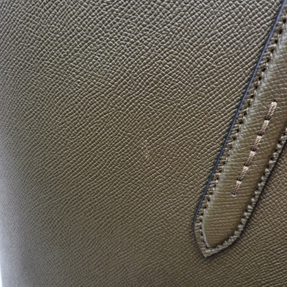 【中古品】【メンズ/レディース】 COACH コーチ HILINE LEATHER TOTE 73307 ハイライン レザー トート バッグ カバン 鞄 180-260718-as-17-izu カラー：カーキ 万代Net店