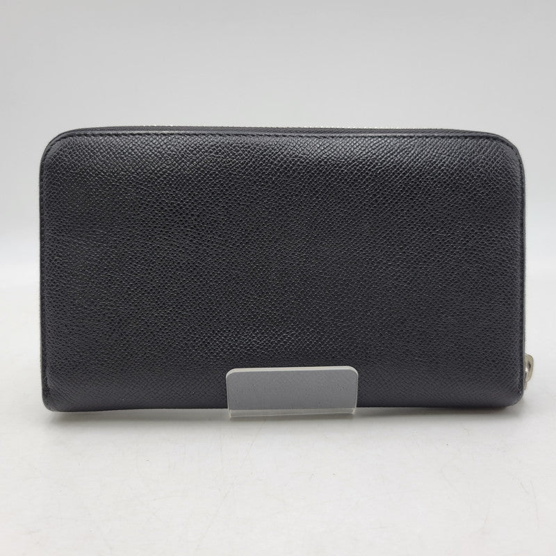 【中古品】【メンズ/レディース】 BVLGARI ブルガリ ブルガリマン ラウンドファスナー ロングウォレット 長財布 200-260718-as-19-izu カラー：ブラック 万代Net店