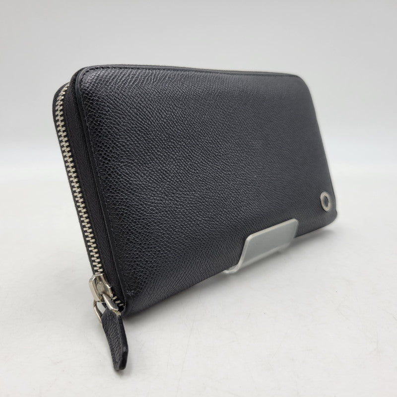 【中古品】【メンズ/レディース】 BVLGARI ブルガリ ブルガリマン ラウンドファスナー ロングウォレット 長財布 200-260718-as-19-izu カラー：ブラック 万代Net店