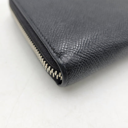 【中古品】【メンズ/レディース】 BVLGARI ブルガリ ブルガリマン ラウンドファスナー ロングウォレット 長財布 200-260718-as-19-izu カラー：ブラック 万代Net店
