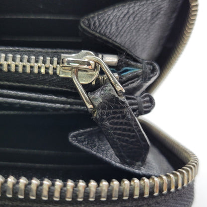 【中古品】【メンズ/レディース】 BVLGARI ブルガリ ブルガリマン ラウンドファスナー ロングウォレット 長財布 200-260718-as-19-izu カラー：ブラック 万代Net店