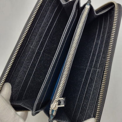 【中古品】【メンズ/レディース】 BVLGARI ブルガリ ブルガリマン ラウンドファスナー ロングウォレット 長財布 200-260718-as-19-izu カラー：ブラック 万代Net店