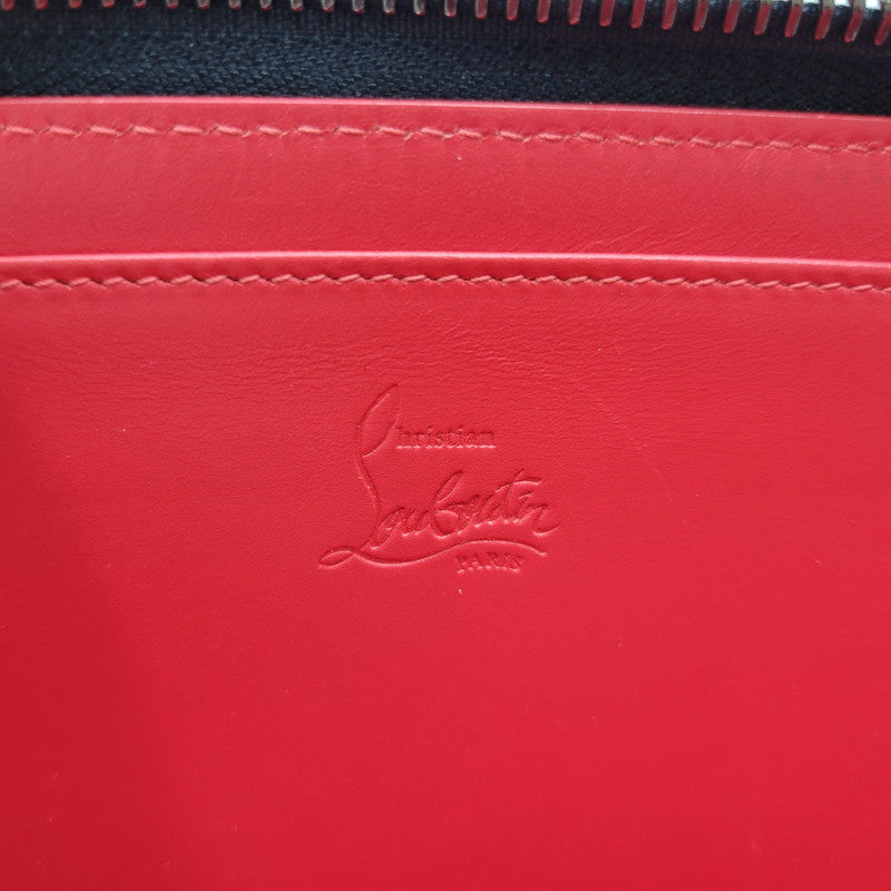 【中古品】【メンズ/レディース】 Christian Louboutin クリスチャンルブタン L字ファスナー 財布 ウォレット 181-260718-as-20-izu カラー：ブラック 万代Net店