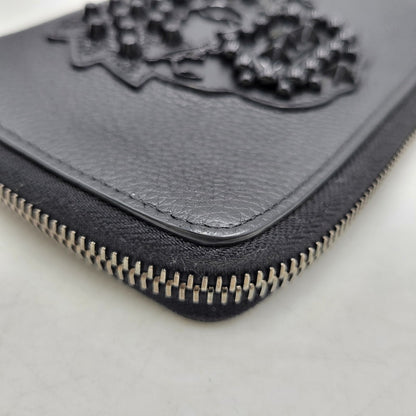 【中古品】【メンズ/レディース】 Christian Louboutin クリスチャンルブタン L字ファスナー 財布 ウォレット 181-260718-as-20-izu カラー：ブラック 万代Net店