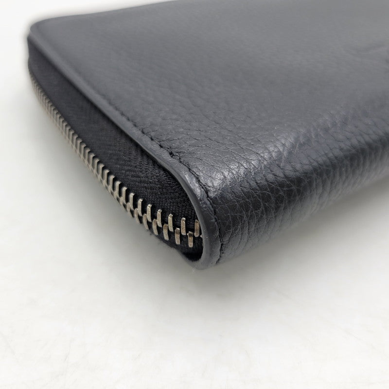 【中古品】【メンズ/レディース】 Christian Louboutin クリスチャンルブタン L字ファスナー 財布 ウォレット 181-260718-as-20-izu カラー：ブラック 万代Net店