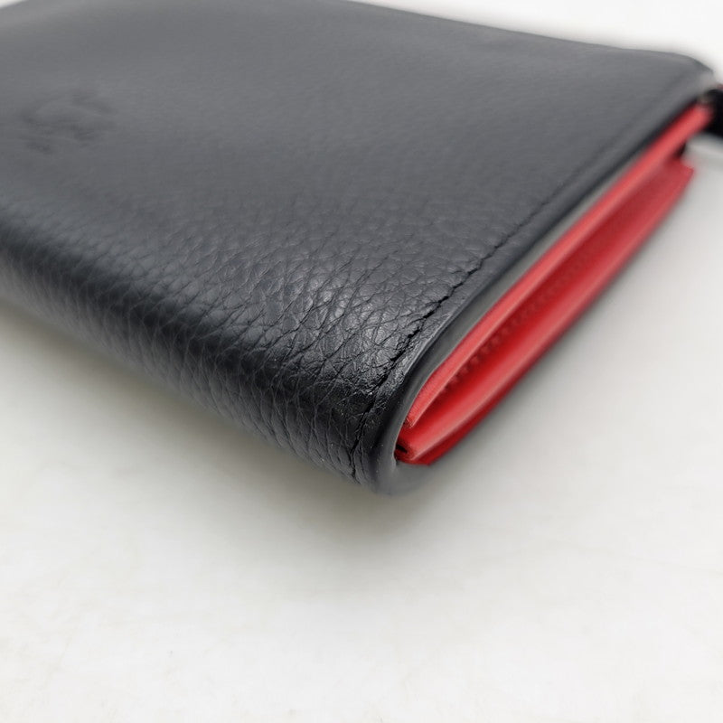【中古品】【メンズ/レディース】 Christian Louboutin クリスチャンルブタン L字ファスナー 財布 ウォレット 181-260718-as-20-izu カラー：ブラック 万代Net店