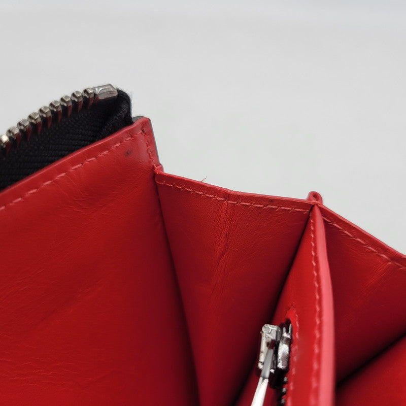 【中古品】【メンズ/レディース】 Christian Louboutin クリスチャンルブタン L字ファスナー 財布 ウォレット 181-260718-as-20-izu カラー：ブラック 万代Net店