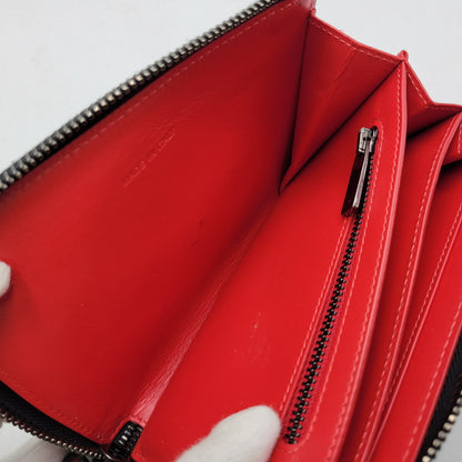 【中古品】【メンズ/レディース】 Christian Louboutin クリスチャンルブタン L字ファスナー 財布 ウォレット 181-260718-as-20-izu カラー：ブラック 万代Net店