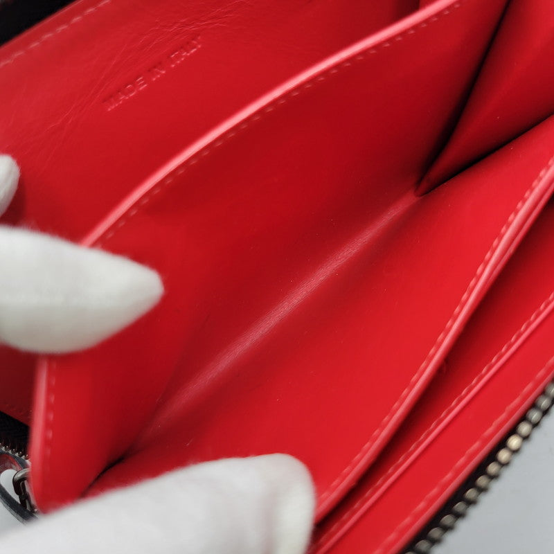【中古品】【メンズ/レディース】 Christian Louboutin クリスチャンルブタン L字ファスナー 財布 ウォレット 181-260718-as-20-izu カラー：ブラック 万代Net店