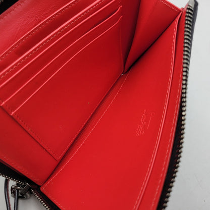 【中古品】【メンズ/レディース】 Christian Louboutin クリスチャンルブタン L字ファスナー 財布 ウォレット 181-260718-as-20-izu カラー：ブラック 万代Net店