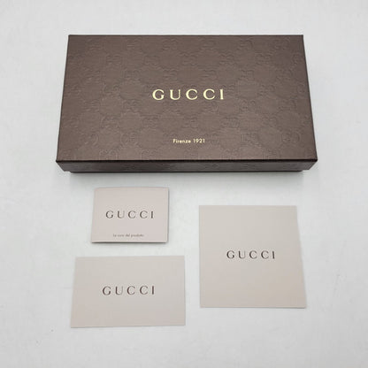 【中古品】【メンズ/レディース】 GUCCI グッチ グッチシマ ラウンドジップ ロングウォレット 長財布 181-260718-as-21-izu カラー：ブラック 万代Net店