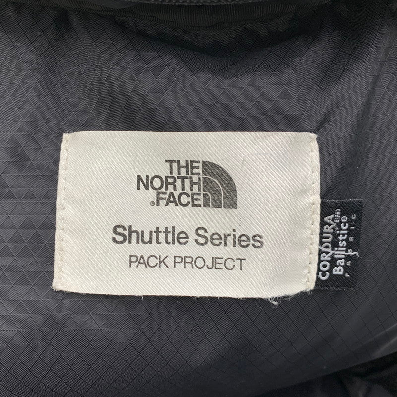 【中古品】【メンズ/レディース】 THE NORTH FACE ザ・ノースフェイス NM81863 SHUTTLE DAYPACK シャトル デイパック カバン 鞄 188-260721-cs-14-izu カラー：ブラック 万代Net店