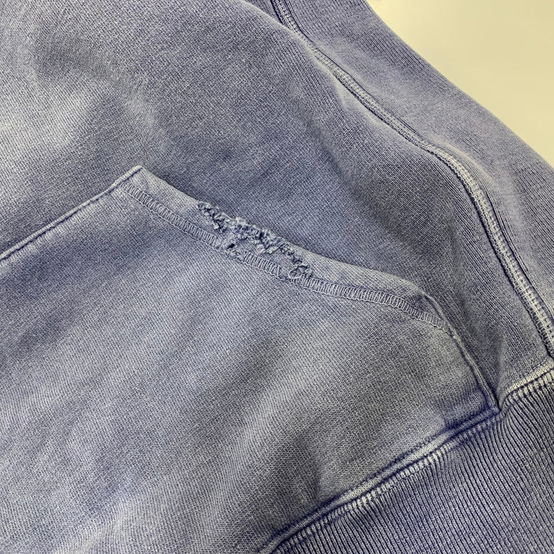 【中古品】【メンズ】 INPAICHTHYS KERRI インパクティスケリー DAMAGE SWEAT HOODIE ダメージ スウェット フーディー トップス 長袖 140-260722-ya-09-izu サイズ：M カラー：ネイビー 万代Net店