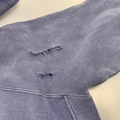 【中古品】【メンズ】 INPAICHTHYS KERRI インパクティスケリー DAMAGE SWEAT HOODIE ダメージ スウェット フーディー トップス 長袖 140-260722-ya-09-izu サイズ：M カラー：ネイビー 万代Net店