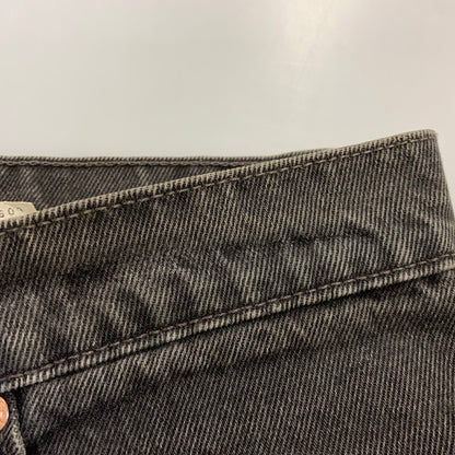 【現状渡し品】【メンズ】 Levi's リーバイス 505 REGULAR FIT STRAIGHT LEG BLACK DENIM PANTS 00505-0260 レギュラーフィット ストレートレッグ ブラックデニムパンツ 刻印585 USA製 157-260721-as-14-izu サイズ：31×30 カラー：ブラック 万代Net店