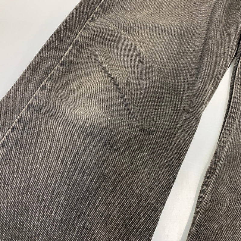 【現状渡し品】【メンズ】 Levi's リーバイス 505 REGULAR FIT STRAIGHT LEG BLACK DENIM PANTS 00505-0260 レギュラーフィット ストレートレッグ ブラックデニムパンツ 刻印585 USA製 157-260721-as-14-izu サイズ：31×30 カラー：ブラック 万代Net店