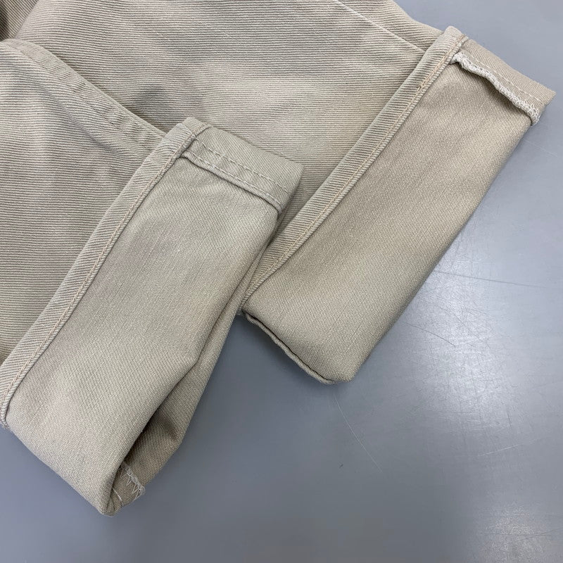 【中古品】【メンズ】 LEVI'S リーバイス 505-1022 刻印515 42TALON ZIP タロン ジップ 80S 505 COTTON TWILL KATSURAGI PANTS コットン ツイル カツラギ パンツ ズボン ボトムス 157-260722-ya-12-izu サイズ：31×33 カラー：ベージュ 万代Net店