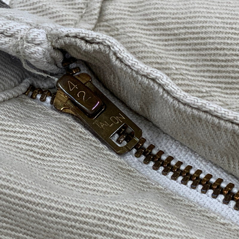 【中古品】【メンズ】 LEVI'S リーバイス 505-1022 刻印515 42TALON ZIP タロン ジップ 80S 505 COTTON TWILL KATSURAGI PANTS コットン ツイル カツラギ パンツ ズボン ボトムス 157-260722-ya-12-izu サイズ：31×33 カラー：ベージュ 万代Net店