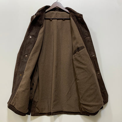 【中古品】【メンズ】 VERA PELLE ベラペレ SUEDE LEATHER COAT スエード レザー コート アウター 146-260722-ya-10-izu サイズ：54 カラー：ブラウン 万代Net店