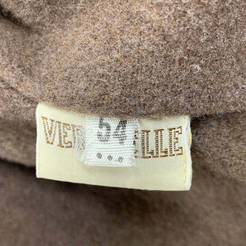 【中古品】【メンズ】 VERA PELLE ベラペレ SUEDE LEATHER COAT スエード レザー コート アウター 146-260722-ya-10-izu サイズ：54 カラー：ブラウン 万代Net店