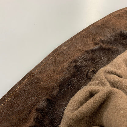 【中古品】【メンズ】 VERA PELLE ベラペレ SUEDE LEATHER COAT スエード レザー コート アウター 146-260722-ya-10-izu サイズ：54 カラー：ブラウン 万代Net店