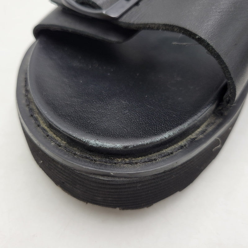 【中古品】【メンズ】 CULT カルト LEATHER SANDAL レザーサンダル 靴 164-260718-as-23-izu サイズ：43 カラー：ブラック 万代Net店